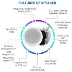 1000 Watts Bluetooth Home Theater Sound System Kit