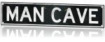 Man Cave Vintage Aluminum Street Sign – 18x4 Inch