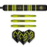Michael Van Gerwen Brass Darts Set with Flights