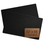 Radical Impact Rubber Bar Mat Set of 2