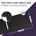 Radical Impact Rubber Bar Mat Set of 2