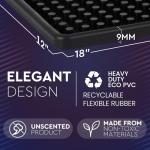Radical Impact Rubber Bar Mat Set of 2