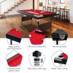 7FT Portable Folding Pool Table Set for Fun