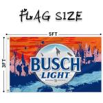 Funny Beer Flag for Man Cave or College