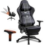 Big and Tall Gaming Chair with Footrest