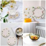 Handmade Braided Drink Coaster Set - 4 Pieces