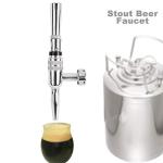 Stainless Steel Stout Beer and Nitro Coffee Tap