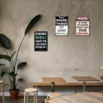 Funny Garage Metal Sign for Man Cave Decor
