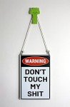 Bestylez Funny Man Cave Do Not Touch Sign