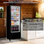 BODEGACOOLER 11.5 Cu.Ft Glass Door Beverage Cooler
