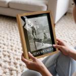 Framed Vintage Golf Wall Art for Man Cave