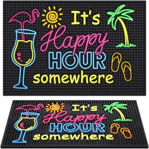 Non-Slip Rubber Bar Mat for Home Cocktails