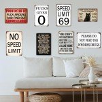 Funny ‘Find Out’ Man Cave Tin Sign 8x12