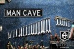 Man Cave Vintage Aluminum Street Sign – 18x4 Inch