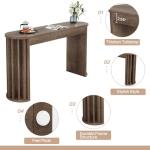 Tribesigns 59" Farmhouse Bar Table - Easy Assembly