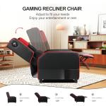 GTRACING Ergonomic Gaming Recliner with Bluetooth Speakers