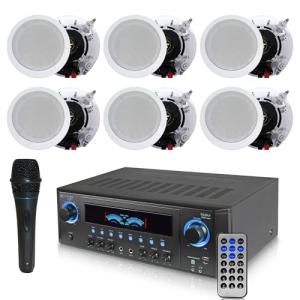 1000W Home Theater Receiver System with Speakers