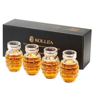 Grenade Shot Glass Set for Whiskey and Tequila