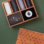 Luxury Wooden Poker Set with Custom Chips