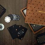 Luxury Wooden Poker Set with Custom Chips