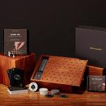 Luxury Wooden Poker Set with Custom Chips