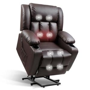 Electric Lift Recliner Chair with Massage & Heat