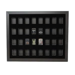 32 Slot Zippo Lighter Wall Display Frame