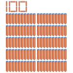 Nerf N1 Darts - 100-Pack for Outdoor Fun