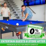 GoSports Portable 6ft/7ft Billiards Table Set