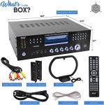 Pyle 4 Channel Bluetooth Amplifier with Karaoke