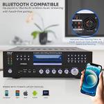 Pyle 4 Channel Bluetooth Amplifier with Karaoke