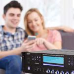 Pyle 4 Channel Bluetooth Amplifier with Karaoke
