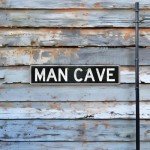 Man Cave Vintage Aluminum Street Sign – 18x4 Inch