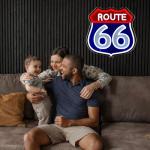 Retro Route 66 Neon LED Sign for Man Cave