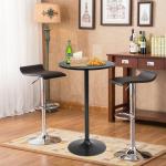 40-Inch Round Bistro Bar Table Set of 2