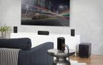 Compact 5.1 Home Theater Speaker System Black