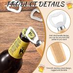 50-Piece Wooden & Stainless Steel Wine Opener Set