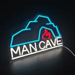 Man Cave LED Neon Sign Wall Decor 15.7"x10.8