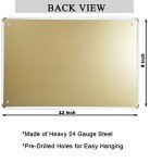 Funny No Trespassing Vintage Garage Sign for Man Cave