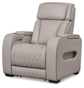 Boyington Contemporary Leather Match Power Recliner