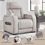 Boyington Contemporary Leather Match Power Recliner