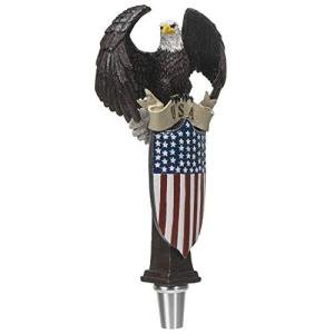 Patriot Eagle Shield Beer Tap Handle Decor