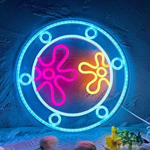 Ocean World Neon Porthole Light for Decor