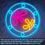 Ocean World Neon Porthole Light for Decor