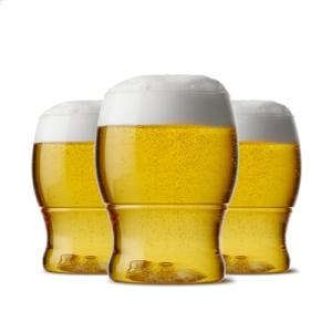 48-Pack Unbreakable Clear Plastic Beer Glasses