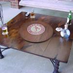 Alabama Crimson Tide Wooden Lazy Susan - 18”