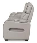 Boyington Light Gray Power Reclining Sofa with USB