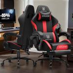 GTRACING Ergonomic Gaming Chair with Foot Rest