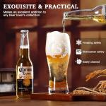 Personalized 21oz Pint Beer Glass - Letter S