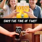 Personalized 21oz Pint Beer Glass - Letter S